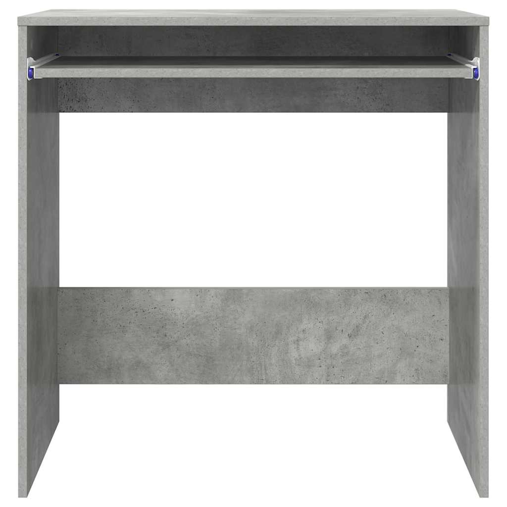 Desk Concrete Grey 77.5 x 43 x 79 cm Engineered Wood
