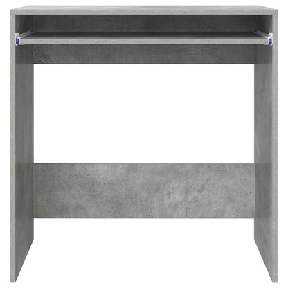 Desk Concrete Grey 77.5 x 43 x 79 cm Engineered Wood