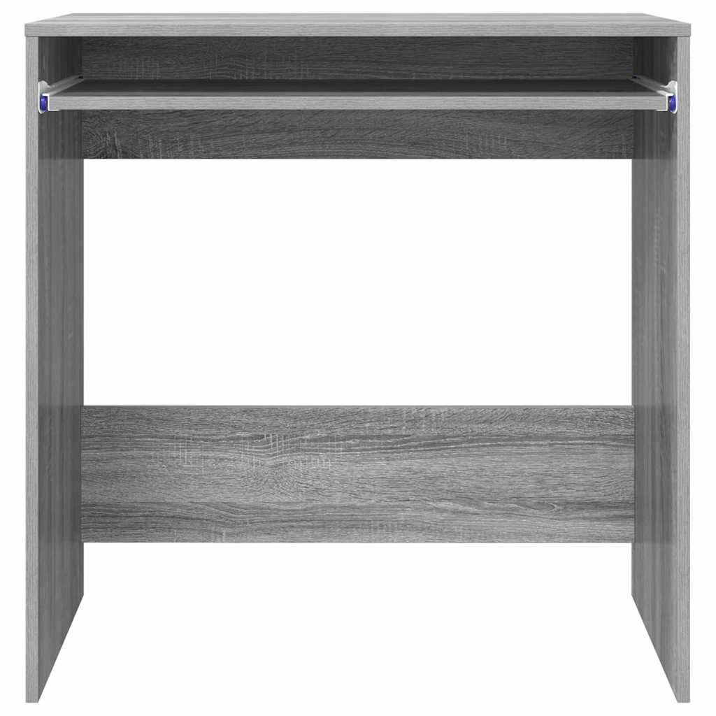 Desk with Drawer Grey Sonoma 77.5 x 43 x 79 cm Engineered Wood