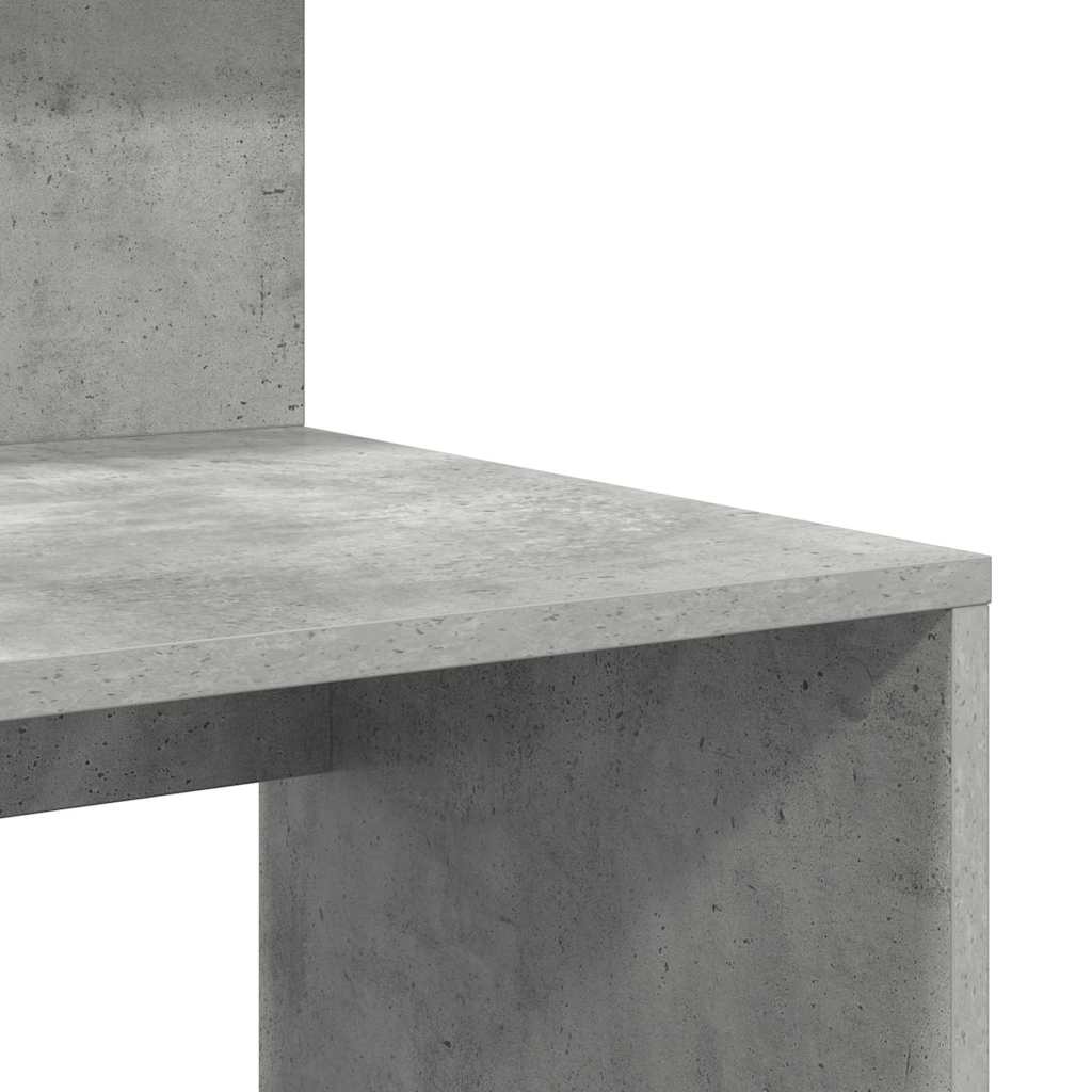 Desk Concrete Grey Engineered Wood 90 x 48 x 101.5 cm