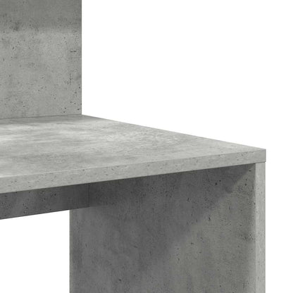 Desk Concrete Grey Engineered Wood 90 x 48 x 101.5 cm