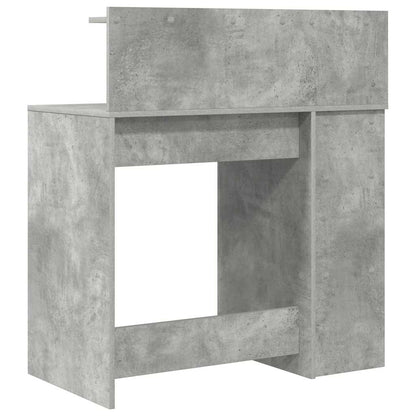 Desk Concrete Grey Engineered Wood 90 x 48 x 101.5 cm