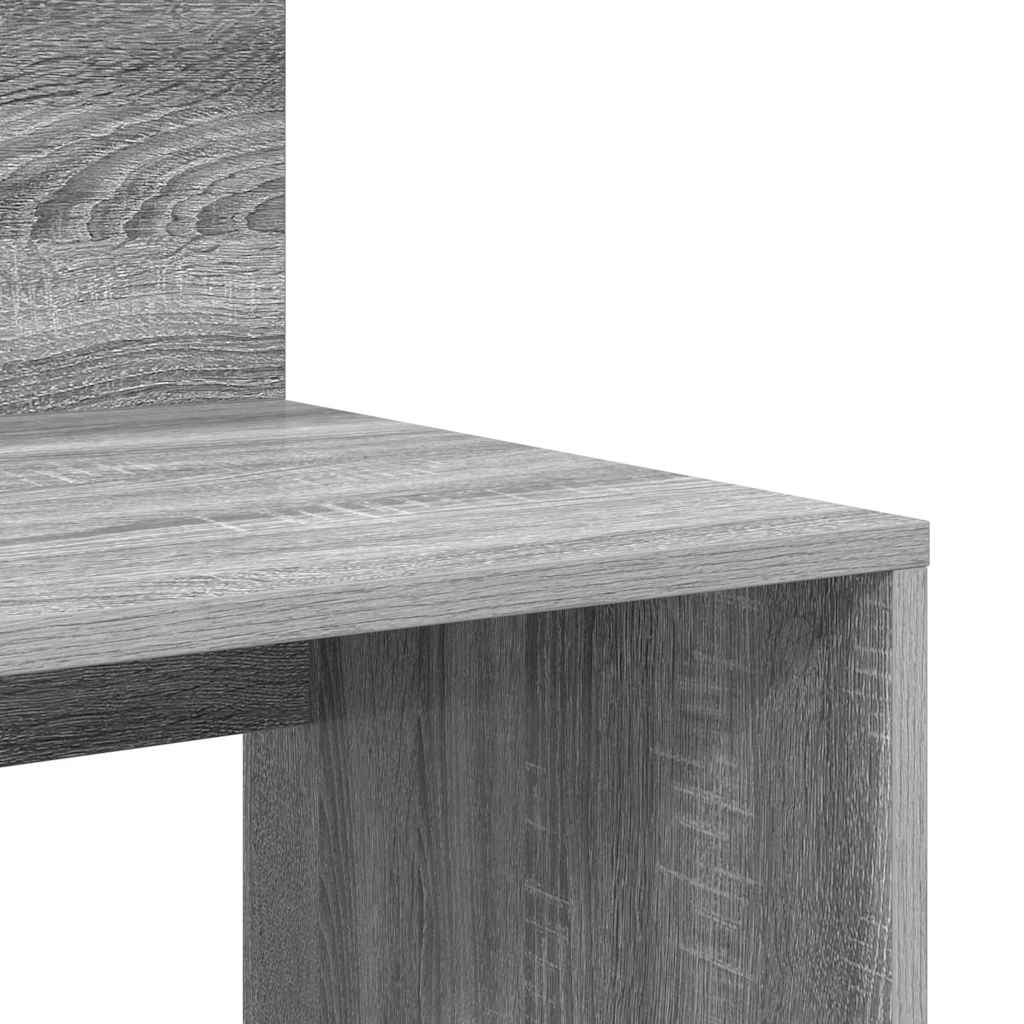 Desk Grey Sonoma Engineered Wood 90 x 48 x 101.5 cm