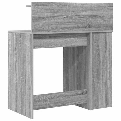 Desk Grey Sonoma Engineered Wood 90 x 48 x 101.5 cm