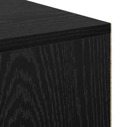 Desk Black Oak Engineered Wood 102 x 50 x 75 cm