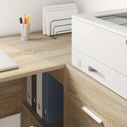 Desk Sonoma Oak Engineered Wood 102 x 50 x 75 cm