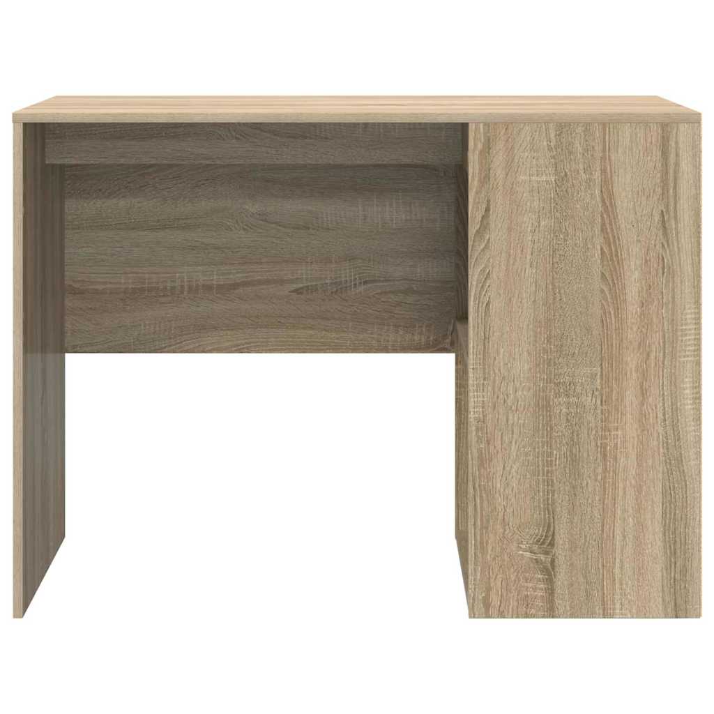 Desk with Shelf Sonoma Oak 102 x 50 x 75 cm Engineered Wood