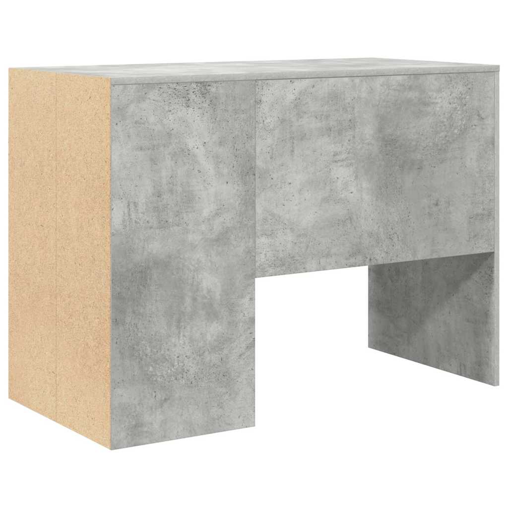 Desk Concrete Grey Engineered Wood 102 x 50 x 75 cm