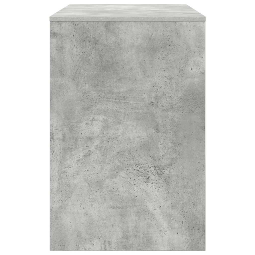 Desk Concrete Grey Engineered Wood 102 x 50 x 75 cm