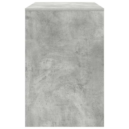 Desk Concrete Grey Engineered Wood 102 x 50 x 75 cm