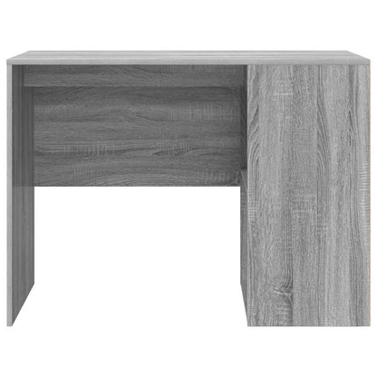 Desk with Shelf Grey Sonoma 102 x 50 x 75 cm Engineered Wood