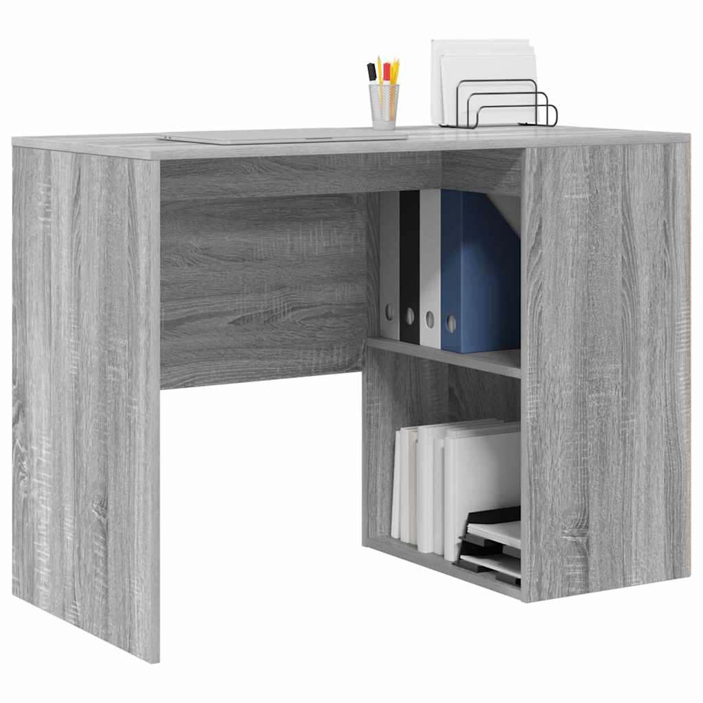 Desk Grey Sonoma Engineered Wood 102 x 50 x 75 cm