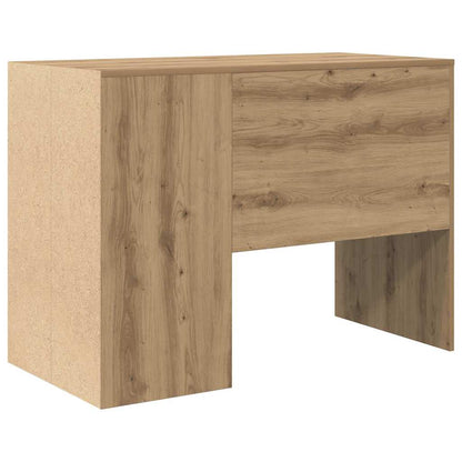 Desk with Shelf Artisan Oak 102 x 50 x 75 cm Engineered Wood