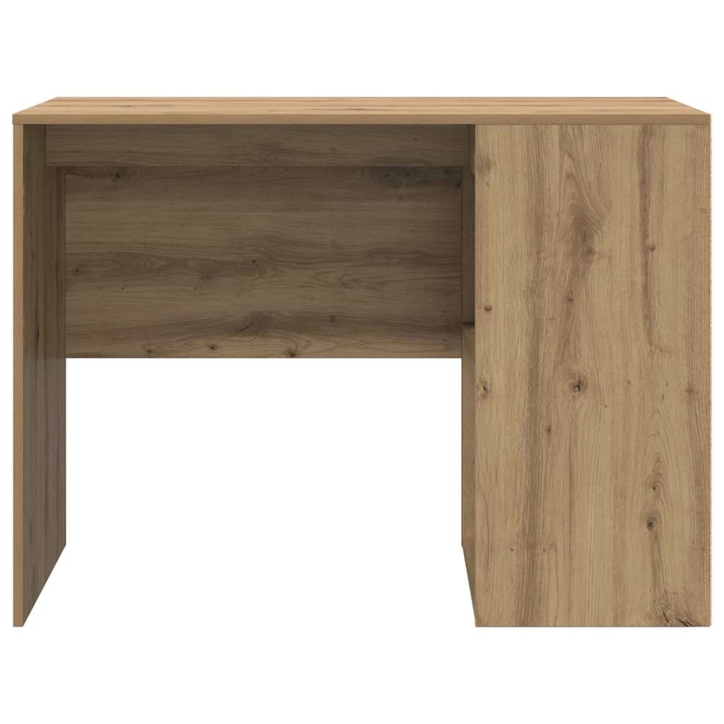 Desk with Shelf Artisan Oak 102 x 50 x 75 cm Engineered Wood