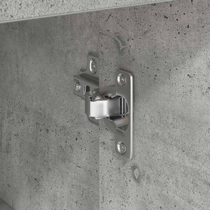 Sideboard with Drawer Concrete Grey 38 x 34 x 75 cm