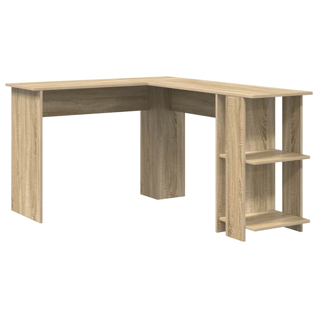 Corner Desk Sonoma Oak 140 x 113.5 x 75 cm Engineered Wood