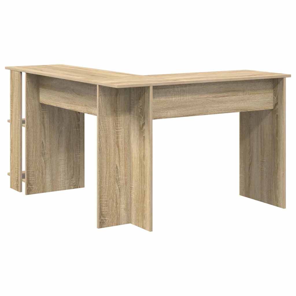 Corner Desk Sonoma Oak 140 x 113.5 x 75 cm Engineered Wood