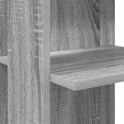 Corner Desk Grey Sonoma Engineered Wood 140 x 113.5 x 75 cm
