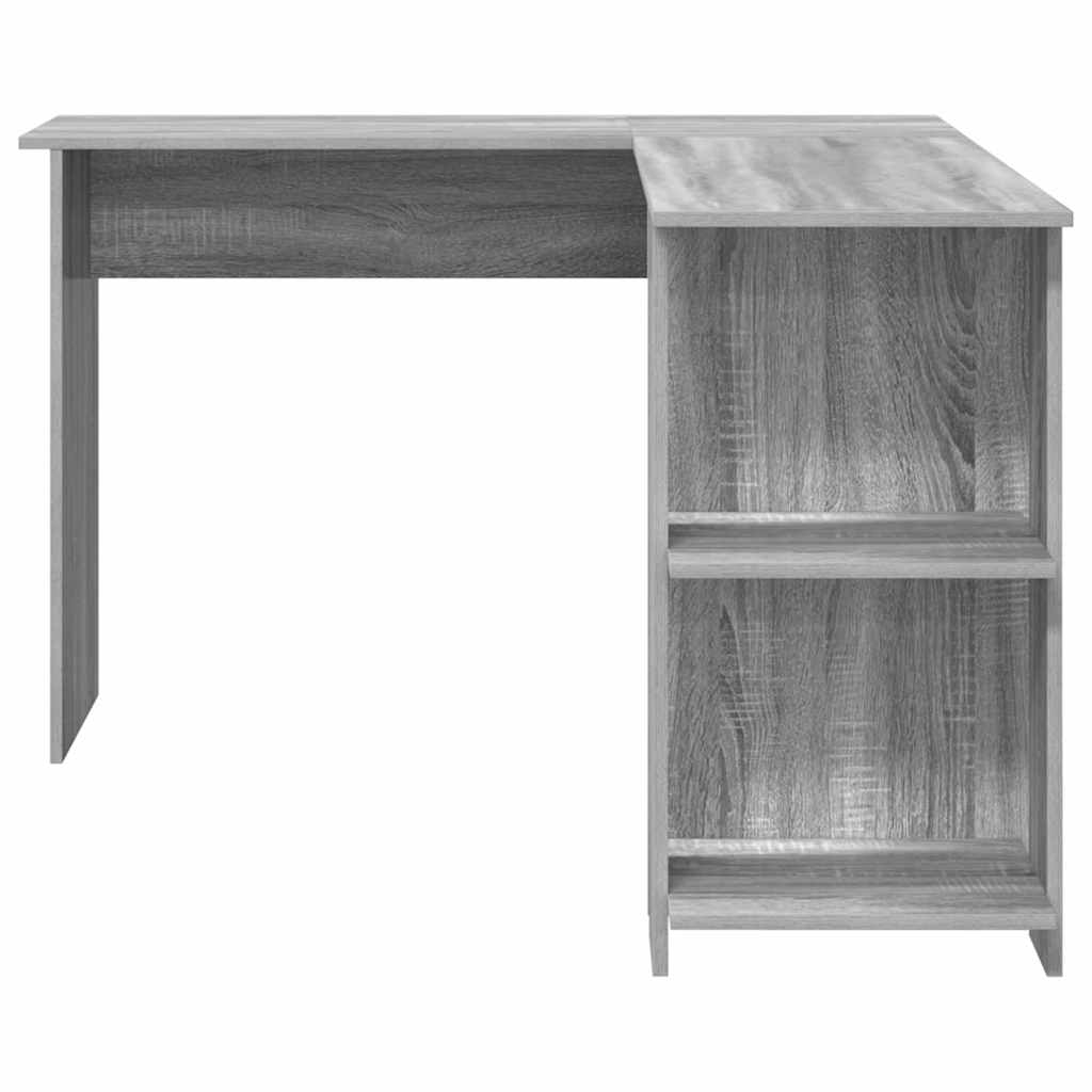 Corner Desk Grey Sonoma 140 x 113.5 x 75 cm Engineered Wood