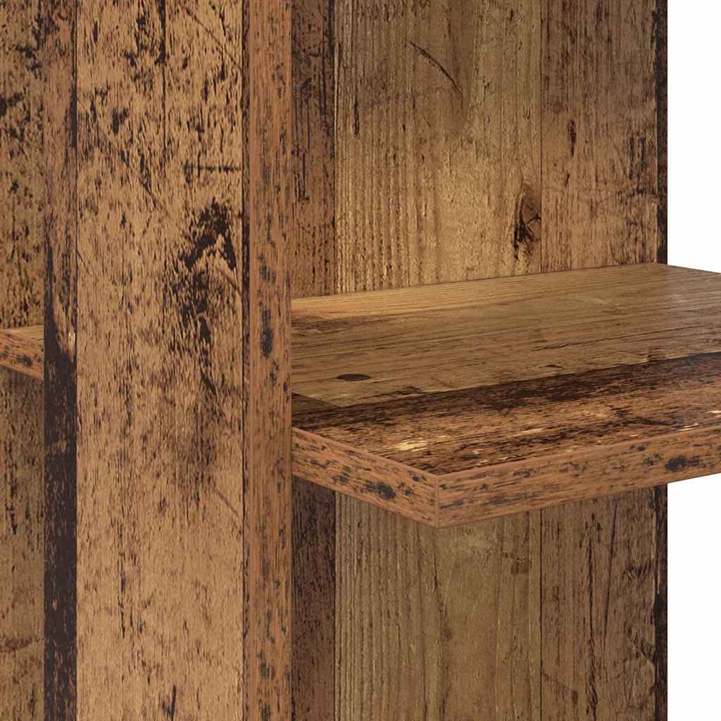 Corner Desk Old Wood 140 x 113.5 x 75 cm Engineered Wood