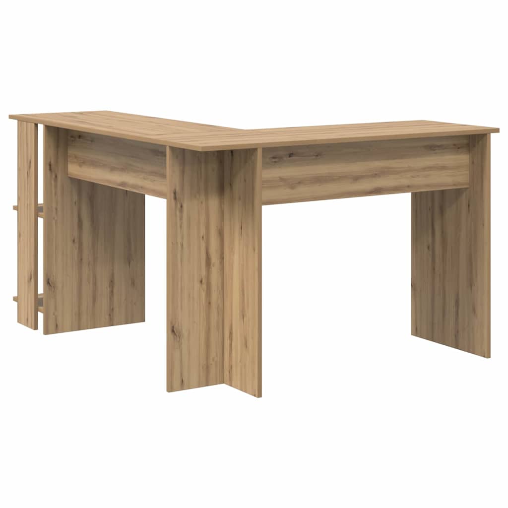 Corner Desk Artisan Oak 140 x 113.5 x 75 cm Engineered Wood