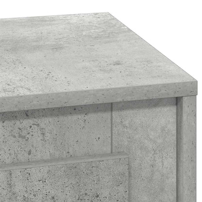 Bedside Cabinet 2 pcs Concrete Grey 44 x 34.5 x 45 cm