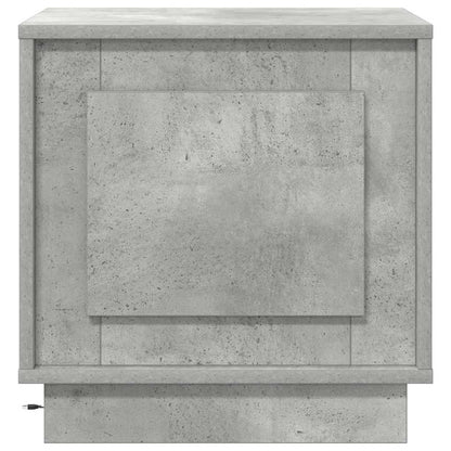 Bedside Cabinet 2 pcs Concrete Grey 44 x 34.5 x 45 cm