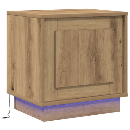 Bedside Cabinet Artisan Oak 44 x 34.5 x 45 cm Engineered Wood