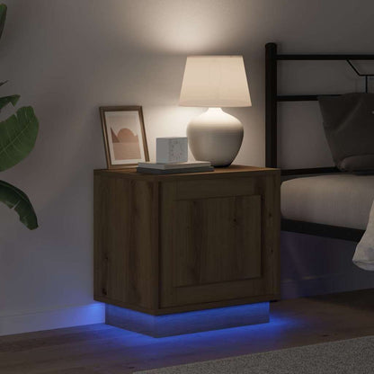 Bedside Cabinet 2 pcs Artisan Oak 44 x 34.5 x 45 cm
