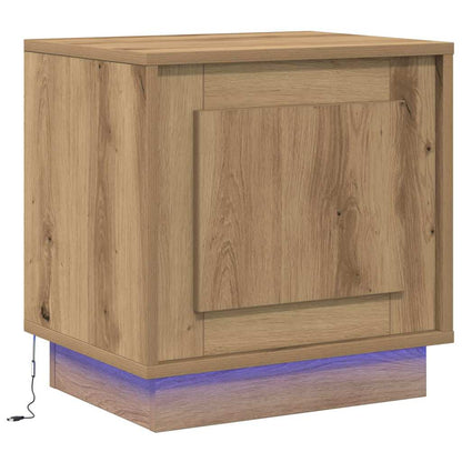 Bedside Cabinet 2 pcs Artisan Oak 44 x 34.5 x 45 cm