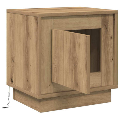 Bedside Cabinet 2 pcs Artisan Oak 44 x 34.5 x 45 cm