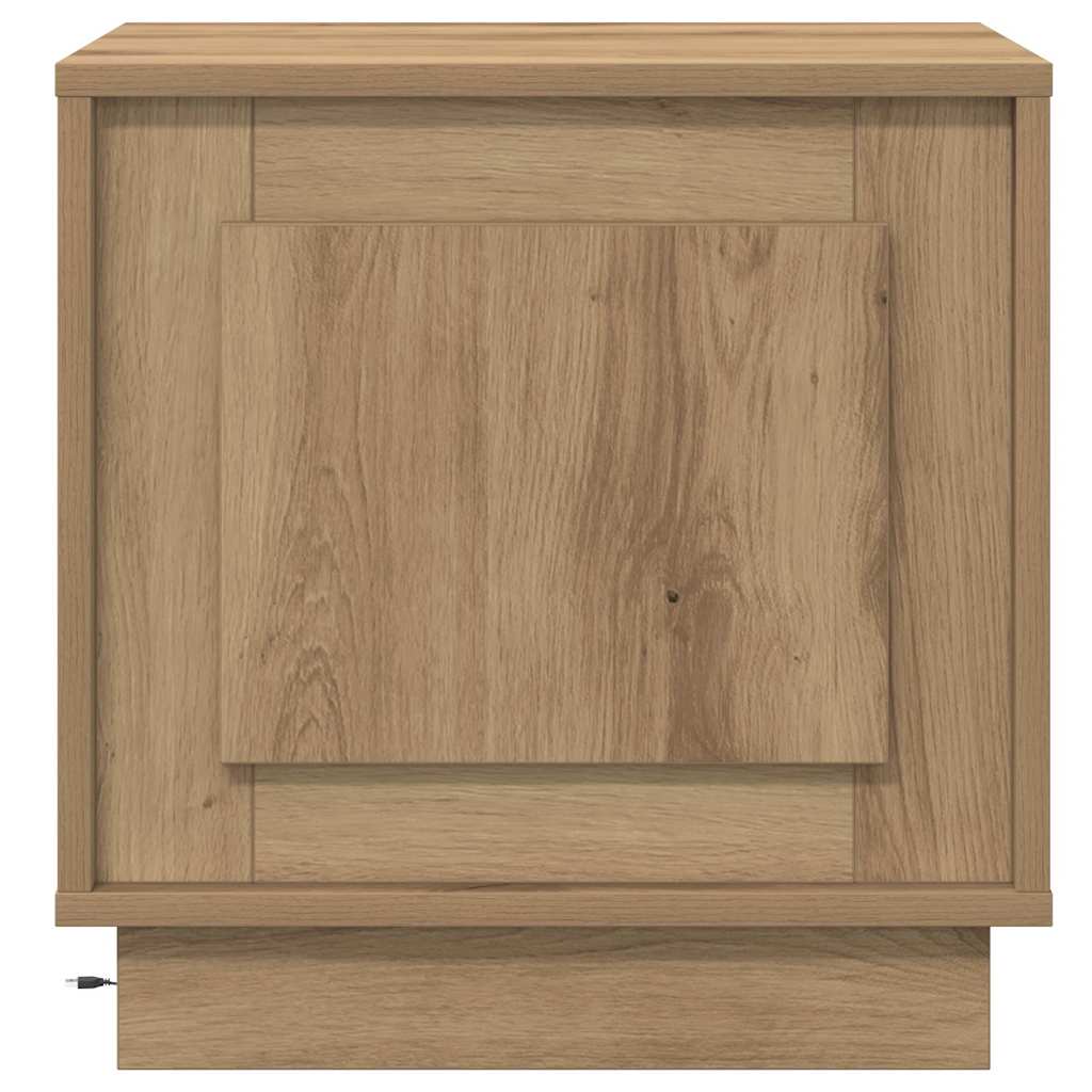Bedside Cabinet 2 pcs Artisan Oak 44 x 34.5 x 45 cm