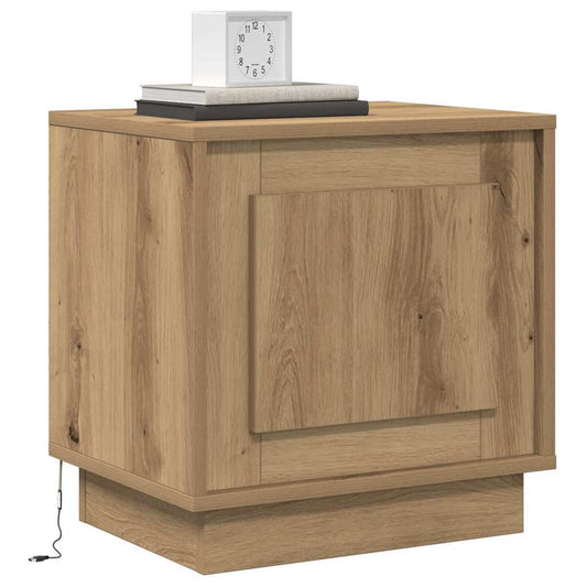 Bedside Cabinet 2 pcs Artisan Oak 44 x 34.5 x 45 cm