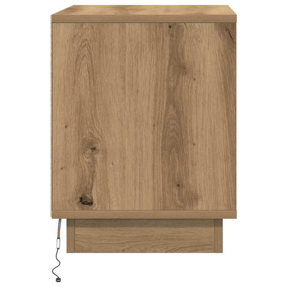 Bedside Cabinet 2 pcs Artisan Oak 44 x 34.5 x 45 cm