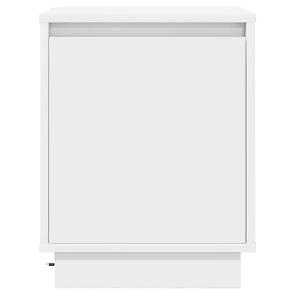 Bedside Cabinet 2 pcs White 39 x 34.5 x 50 cm Engineered wood