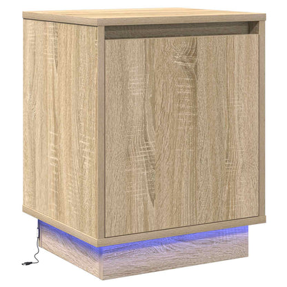 Bedside Cabinet Sonoma Oak 39 x 34.5 x 50 cm Engineered wood