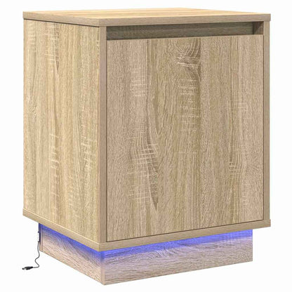 Bedside Cabinet 2 pcs Sonoma Oak 39 x 34.5 x 50 cm