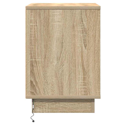 Bedside Cabinet 2 pcs Sonoma Oak 39 x 34.5 x 50 cm