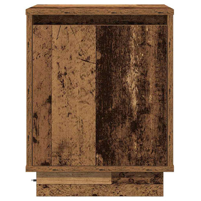 Bedside Cabinet 2 pcs Old Wood 39 x 34.5 x 50 cm