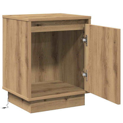 Bedside Cabinet 2 pcs Artisan Oak 39 x 34.5 x 50 cm