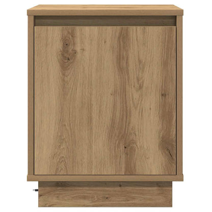 Bedside Cabinet 2 pcs Artisan Oak 39 x 34.5 x 50 cm