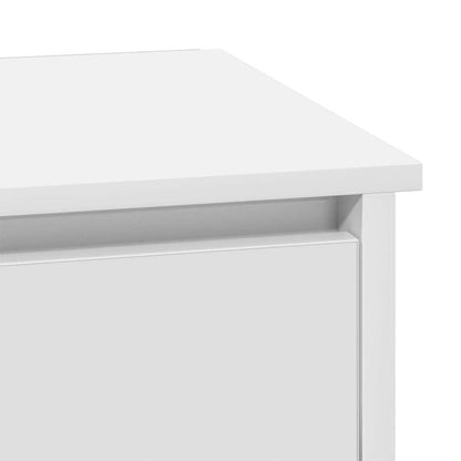 Bedside Cabinet 2 pcs White 39 x 34.5 x 50 cm Engineered wood