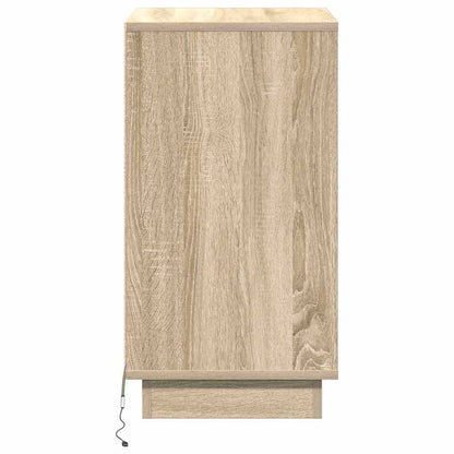 Bedside Cabinet Sonoma Oak 39 x 34.5 x 65 cm Engineered wood