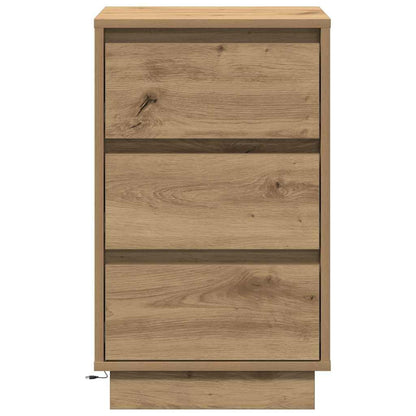 Bedside Cabinet Artisan Oak 39 x 34.5 x 65 cm Engineered wood