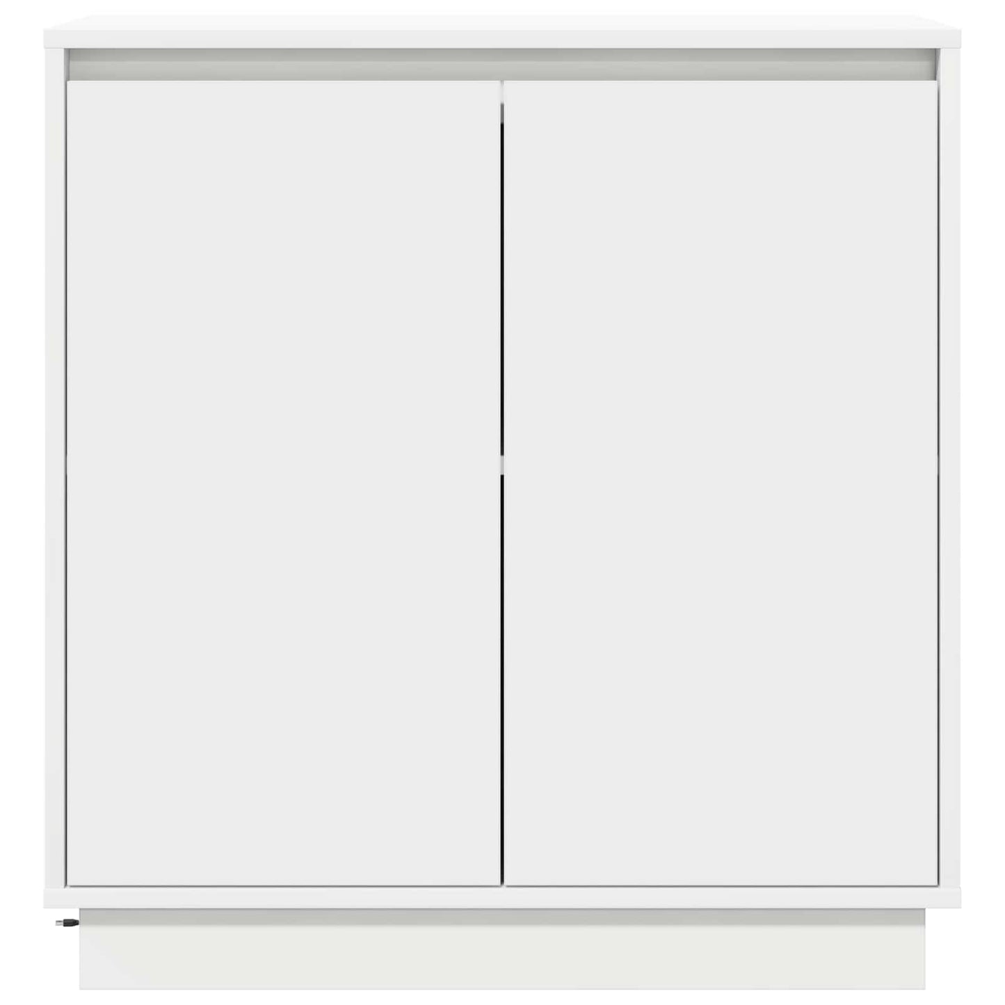 LED Sideboard for White 71 x 34.5 x 75 cm Engineered Wood