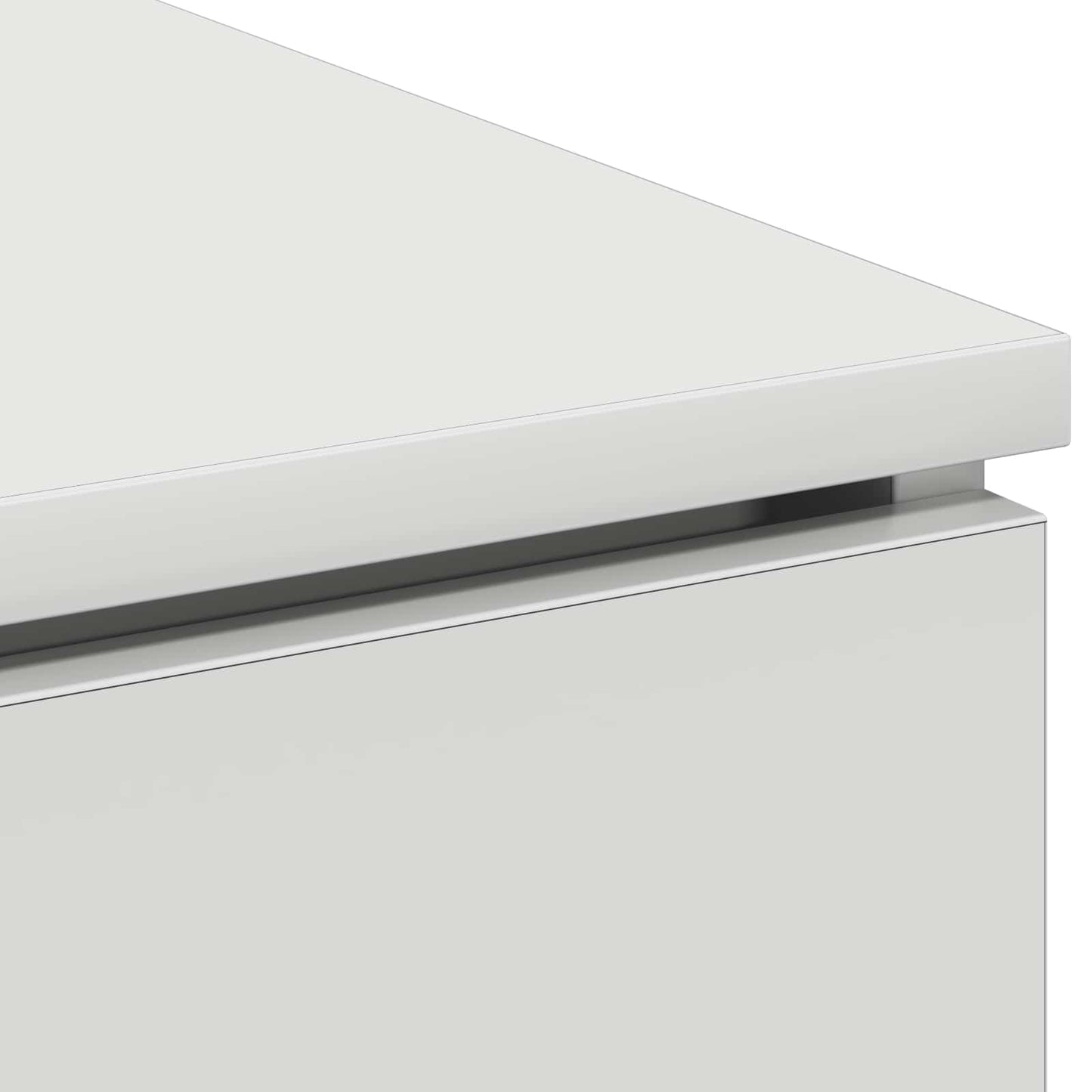 TV Cabinet White 100 x 38 x 49 cm Engineered Wood