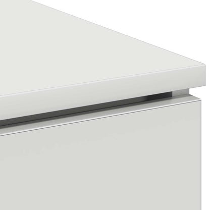 TV Cabinet White 100 x 38 x 49 cm Engineered Wood