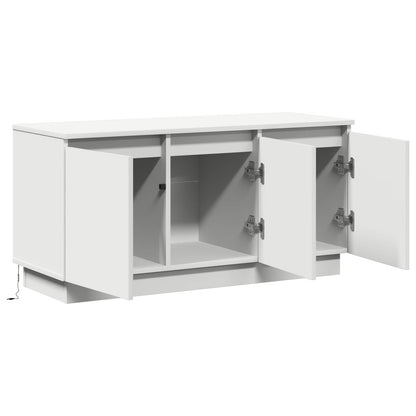 TV Cabinet White 100 x 38 x 49 cm Engineered Wood