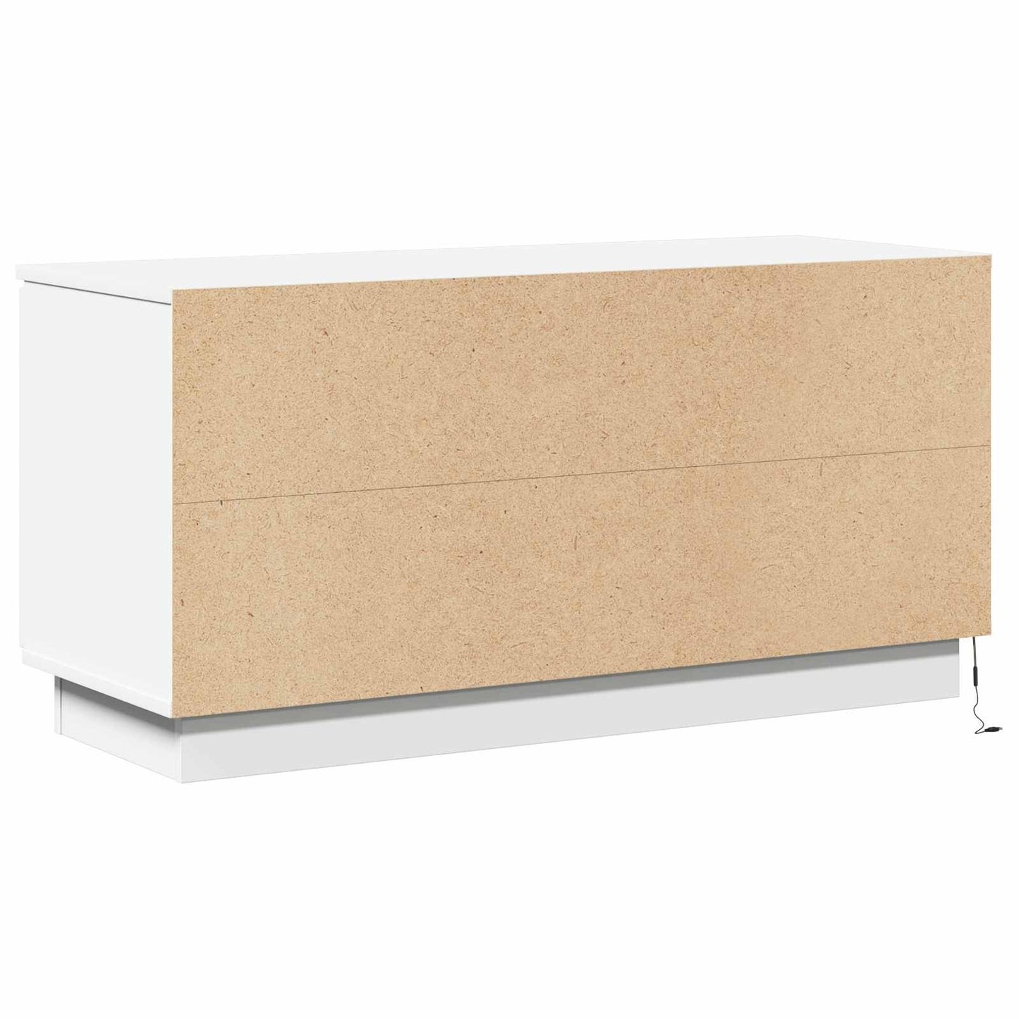 TV Cabinet White 100 x 38 x 49 cm Engineered Wood
