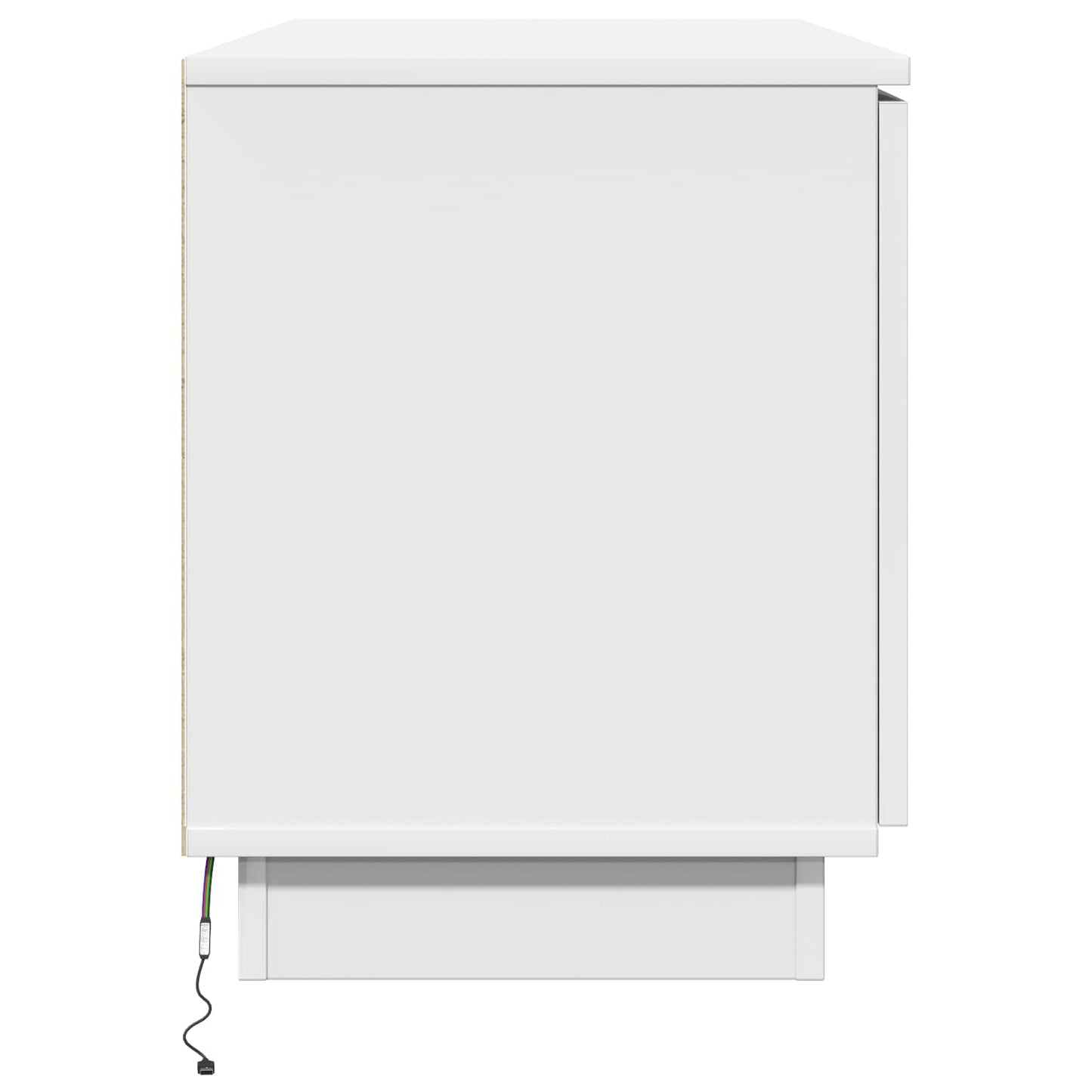 TV Cabinet White 100 x 38 x 49 cm Engineered Wood